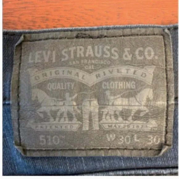 Levi's 510 Levi's Factory Distressed Jeans - Picture 7 of 7